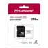 Transcend 256GB Micro SD UHS-I U3 Memory Card with Adapter